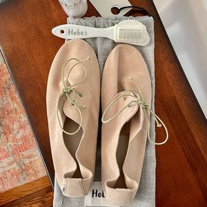 Hobes Co. Boat Shoes NWT - Size 37 - Blush